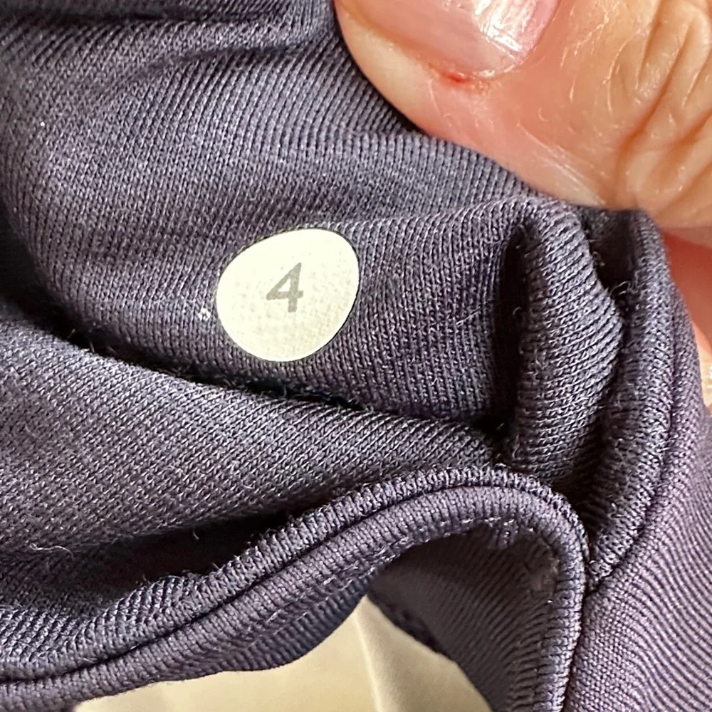 Lululemon If You’re Lucky Crop Full on Luxtreme leggings size 4